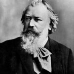 portrait of Johannes Brahms