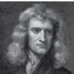 portrait of Sir Isaac Newton